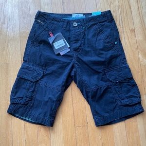 BERNA COTTON CARGO SLIM SHORTS SIZE XS